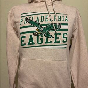 NFL Philadelphia Eagles Cream Green Sweatshirt